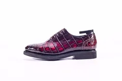 Mens Alligator Lace Up Shoes BMBAS12001 image 9