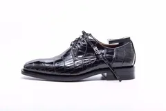 Wholesale Men Business Genuine Alligator Shoes BMBAS12007 image 9
