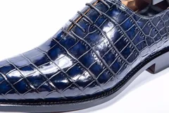 Leisure Fashion Business Alligator Pattern Leather Shoes BMBAS12008 image 8