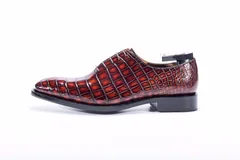 High-grade Alligator Belly Skin Custom Shoes BMBAS12010 image 7