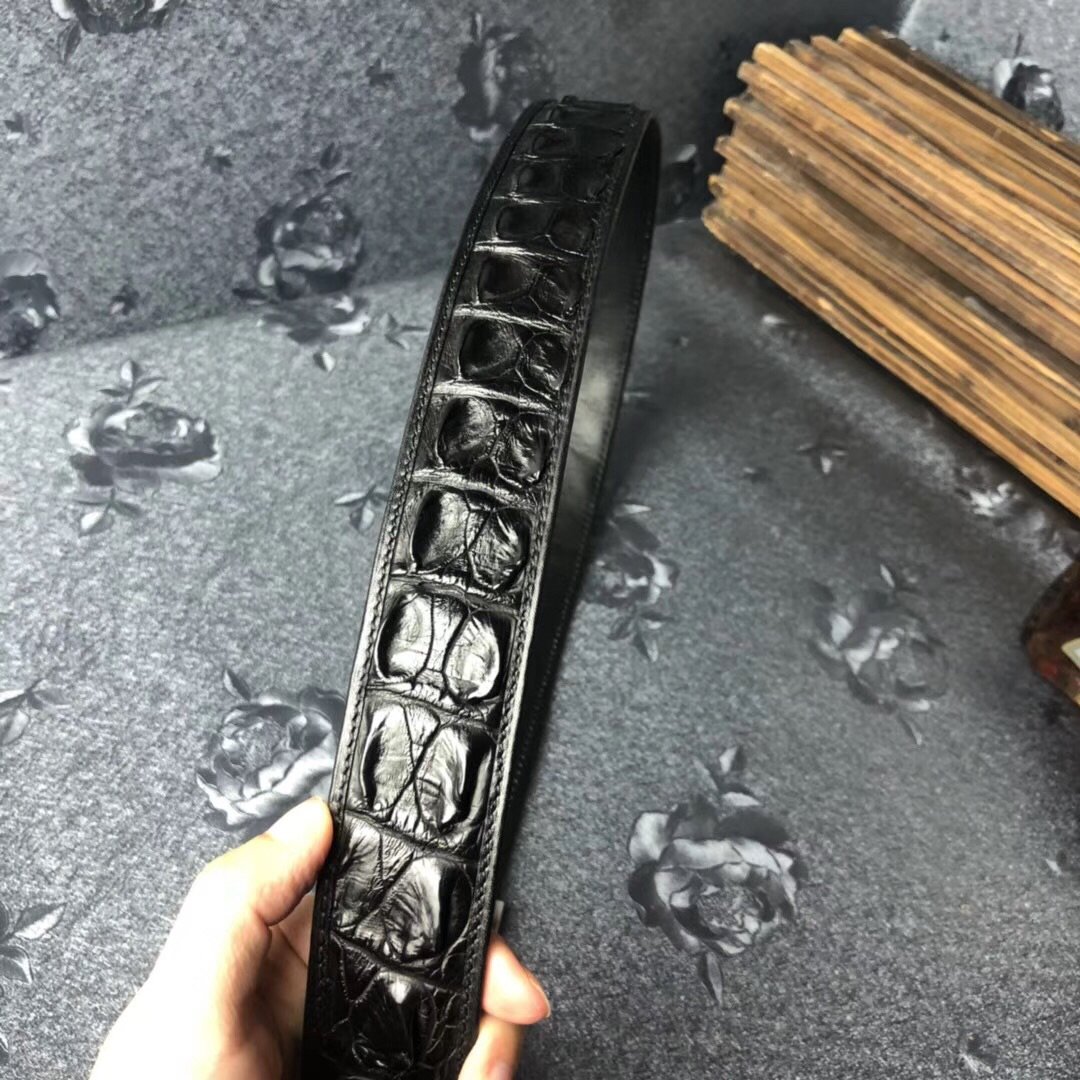 Crocodile Dress Belt Exotic Belt Buckles TMBAB12005 image 8