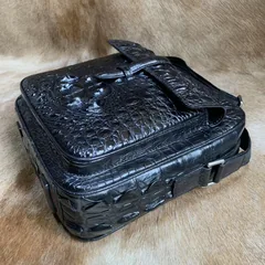 Crocodile Skin Man Shoulder Bag XMBAB12001 image 4