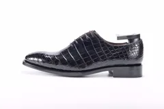 Liberty Exotic Men’s Crocodile Dress Shoes BMBAS12011 image 8