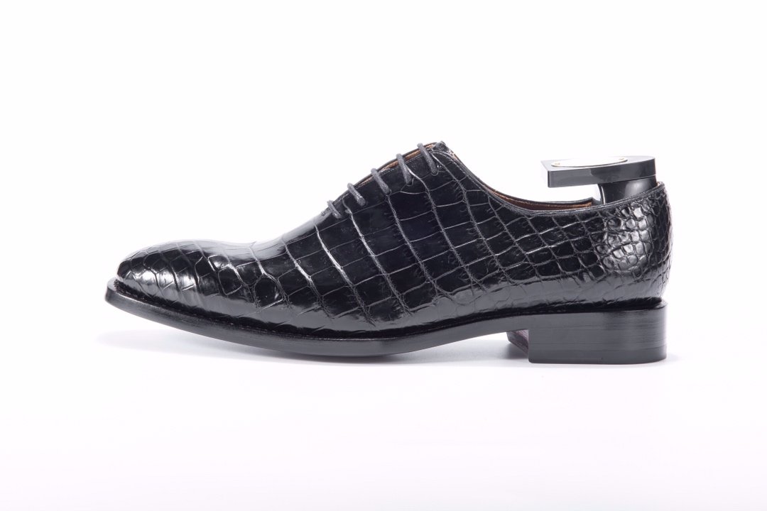 Liberty Exotic Men’s Crocodile Dress Shoes BMBAS12011 image 8