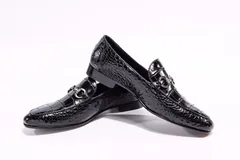 Men’s Crocodile Drive Slip On Loafers BMBAS12014 image 8