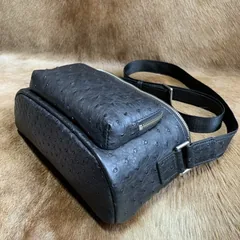 Ostrich Skin Shoulder Sling Bag XMBOB12013 image 8