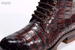 Genuine Crocodile High-Top Formal Boots BMBAS12029 image 7
