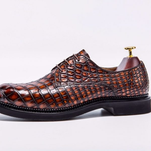 Exotic Men's Crocodile Dress Shoes Exclusive Collection BMBAS12040 ...