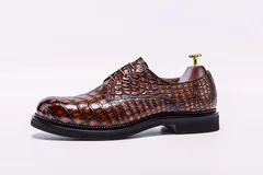 Exotic Men’s Crocodile Dress Shoes Exclusive Collection BMBAS12040 image 7