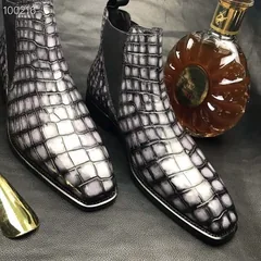 Mens Luxury Contemporary Ankle Boot BMGAS12044 image 8