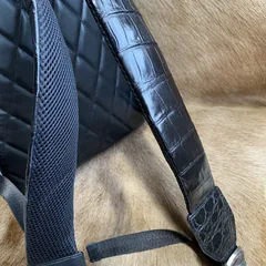 Casual Crocodile Leather Backpack XMBAB12030 image 8