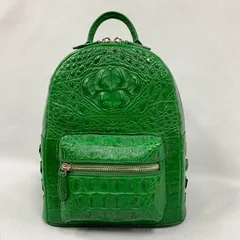 Lady Crocodile Hornback Leather Colorful Backpack XFCAB12031 image 8
