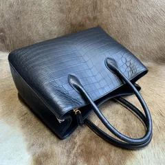 Women Alligator Tote Bag Shoulder Bag XFBAB12042 image 7