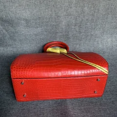 Alligator Leather Shell Clutch Bag XFRAB12049 image 7