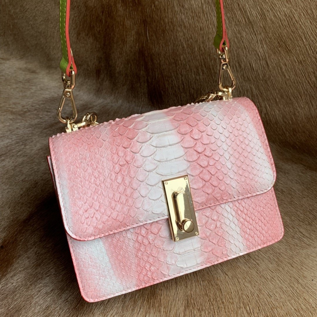 Python Skin Handbag China Manufacturer XFPPB12057 image 8