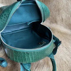 Crocodile Grain Backpack Mini Rucksack XFGAB12073 image 2