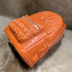 Fashion Crocodile Leather College Bookbag XFOAB12076 image 7