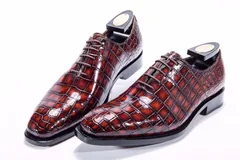 High-grade Alligator Belly Skin Custom Shoes BMBAS12010 image 8