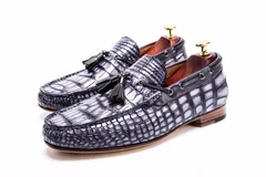 Scale-Patterned Tassel Loafers BMGAS12035 image 8