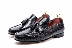 Genuine Crocodile Men’s Slip On Loafer BMBAS12038 image 9