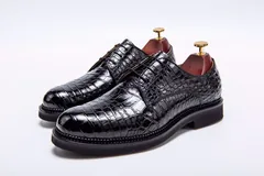 Men’s Crocodile Dress Shoes Leather Business Shoes BMBAS12043 image 9