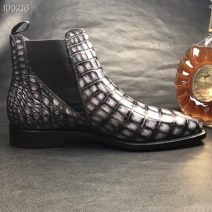 Mens Luxury Contemporary Ankle Boot BMGAS12044 image 9