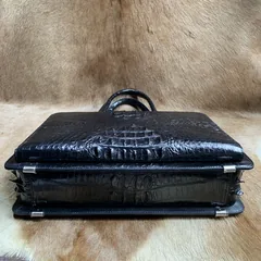 Classic Crocodile Pattern Briefcase XMBAB12024 image 9