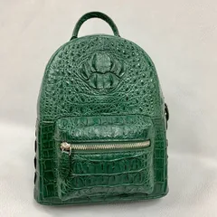 Lady Crocodile Hornback Leather Colorful Backpack XFCAB12031 image 9
