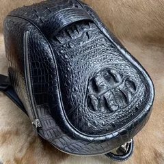 Exclusive Crocodile Leather Backpack XMBAB12035 image 9