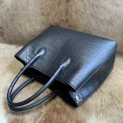 Women Alligator Tote Bag Shoulder Bag XFBAB12042 image 8