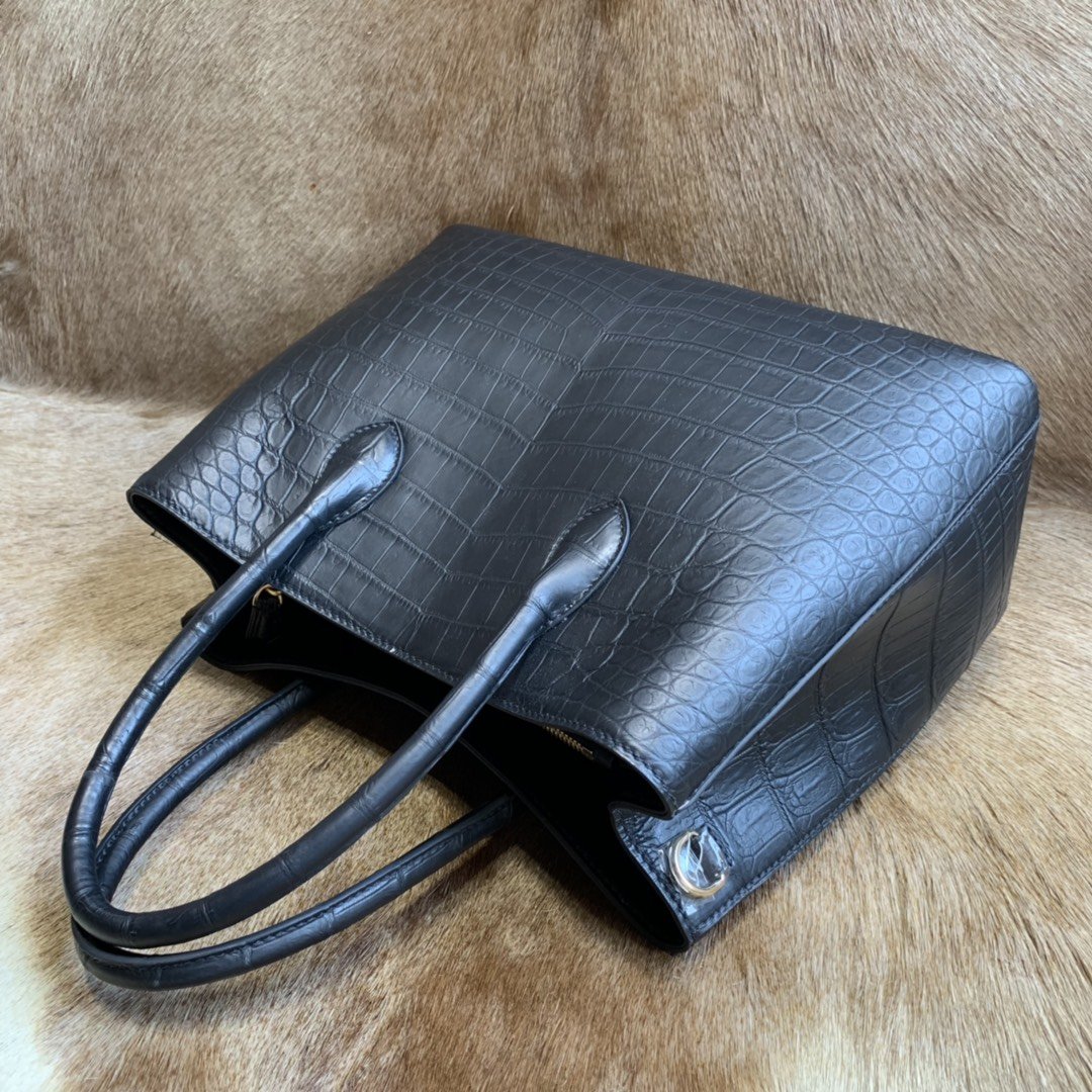 Women Alligator Tote Bag Shoulder Bag XFBAB12042 image 8