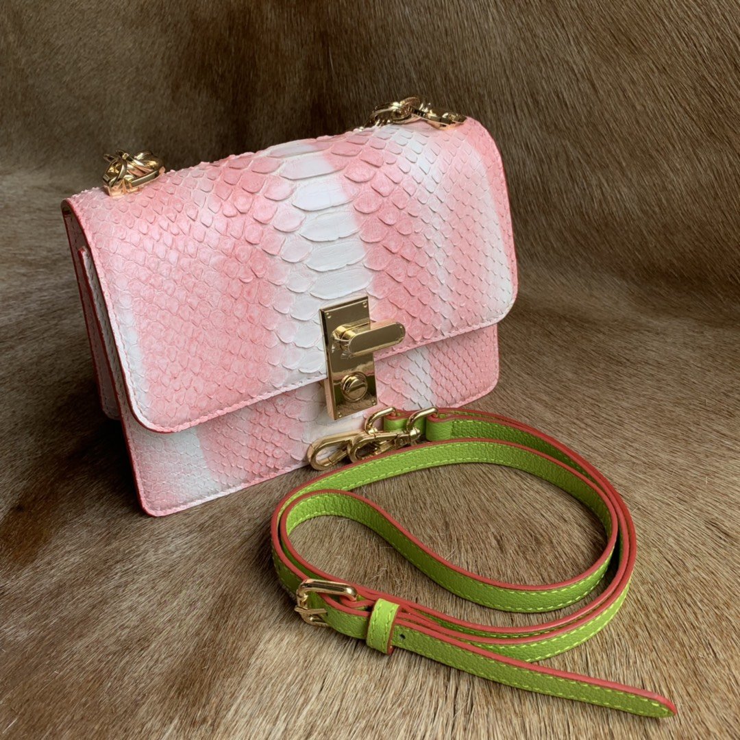 Python Skin Handbag China Manufacturer XFPPB12057 image 9