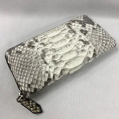 Python Leather Zip Clutch XMCPB12084 image 8