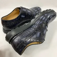 Casual Alligator Leather Oxfords Shoes XMBAS12089 image 9