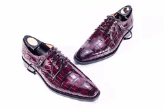 Dress Shoes Manufacturers Wholesale Alligator Shoes BMBAS12004 image 2