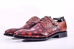 Scale-Patterned Business Shoes BMBAS12006 image 3