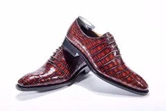 High-grade Alligator Belly Skin Custom Shoes BMBAS12010 image 9