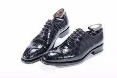 Liberty Exotic Men’s Crocodile Dress Shoes BMBAS12011 image 7