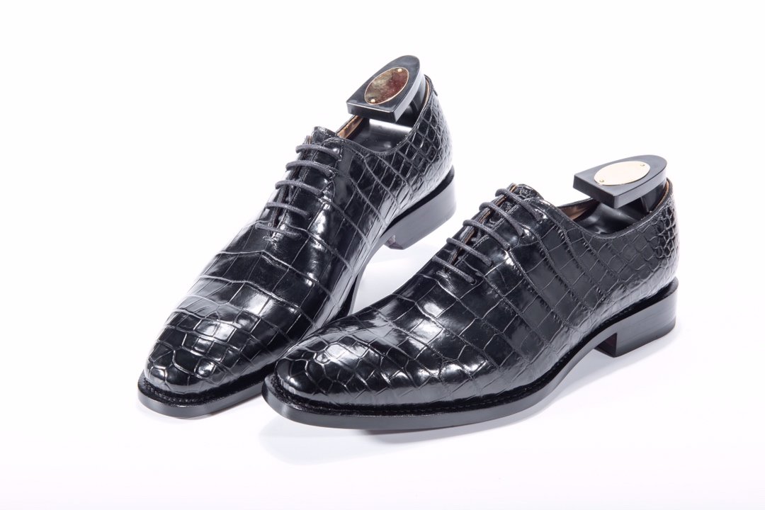 Liberty Exotic Men’s Crocodile Dress Shoes BMBAS12011 image 7