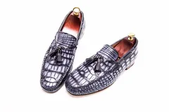 Scale-Patterned Tassel Loafers BMGAS12035 image 9
