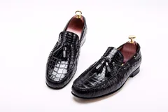 Genuine Crocodile Men’s Slip On Loafer BMBAS12038 image 2