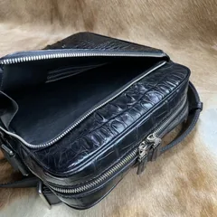 Genuine Crocodile Leather Single Shoulder Bag XMBAB12021 image 2