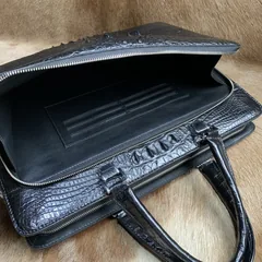Classic Crocodile Pattern Briefcase XMBAB12024 image 2