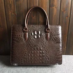Crocodile Skin Men Handbag Computer Bags XMBAB12025 image 2