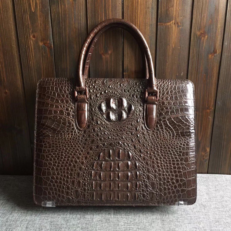 Crocodile Skin Men Handbag Computer Bags XMBAB12025