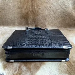 Fashion Briefcase Crocodile Laptop Bag XMBAB12003 image 2