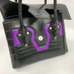Ladies Alligator Belly Full Leather Handbag XFBAB12039 image 2