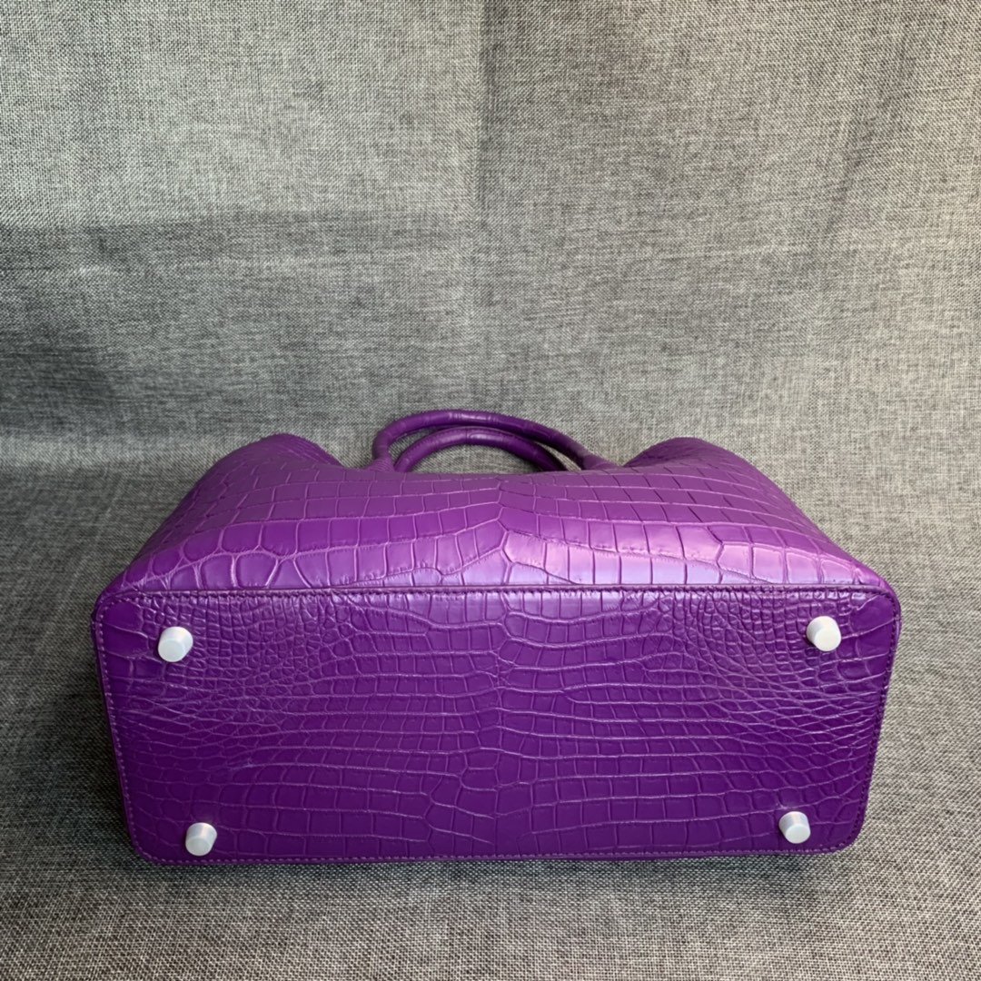 Alligator Leather Tote Handle Bag XFPAB12041