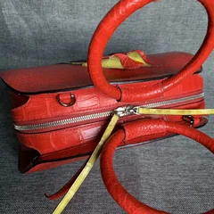 Alligator Leather Shell Clutch Bag XFRAB12049 image 9