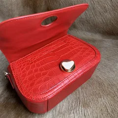 Luxurious Textured Alligator Leather Hand Bag XFRAB12053 image 9